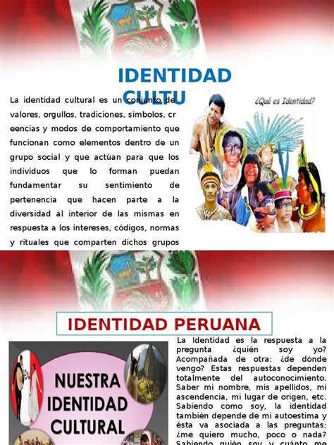 Ejemplos de identidad nacional en el Perú Brainly lat