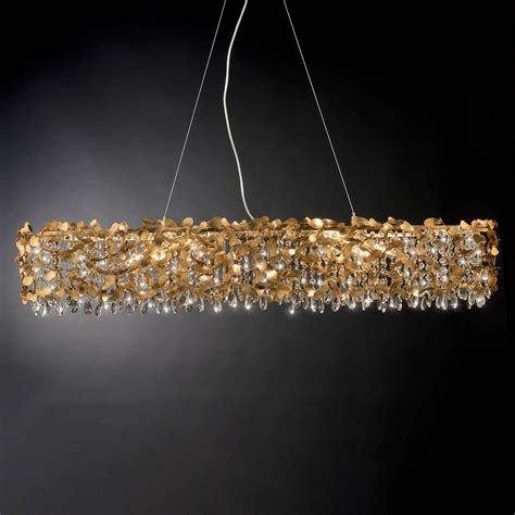 S Hanging Light With Gold Leaf Bulb H Ngeleuchte