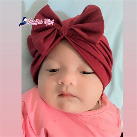 Jual Turban Pita Bayi Nasifah Hijab Shopee Indonesia