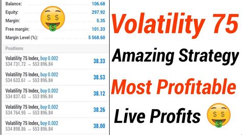 Volatility 75 Index Scalping Strategy Best VIX 75 Insane Scalping