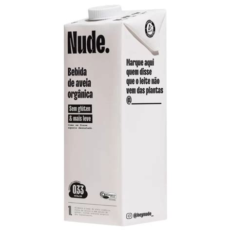 Nude Bebida Vegetal Sem Glúten Original 1lt