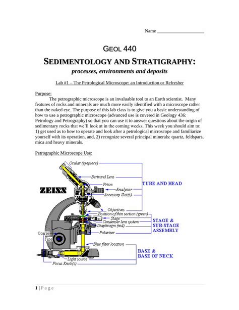 Pdf Geol Sedimentology And Stratigraphyclasses Geology Illinois