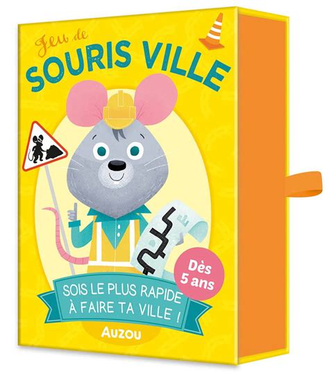 Jeu De Cartes Auzou Mon Jeu De Souris Ville Jeux Classiques Achat