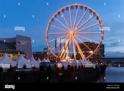 Ferris Wheel At The Chocolate Museum At The Christmas Market In The