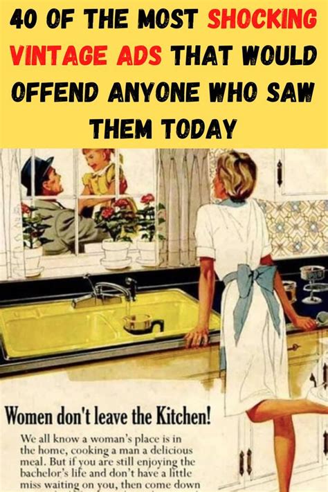 Of The Most Shocking Vintage Ads That Would Offend Anyone Who Saw