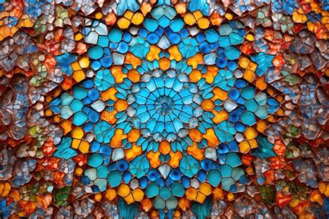 Detailed Surface of a Stained Glass Artwork Stock Image - Image of handmade, reflection: 297939907