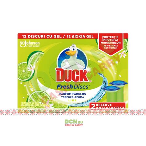 DUCK FRESH DISCS REZERVA 2X36ML TWIN LIME ZEST Odorizante