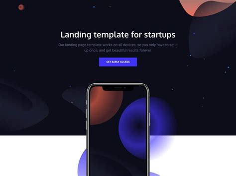 Landing Page Template Free Html Denah