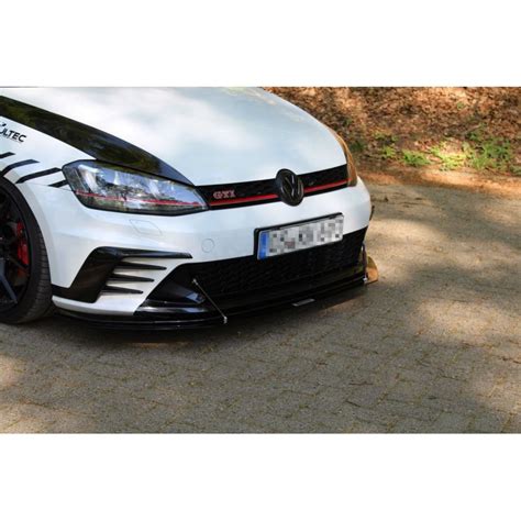 Sport Lame Du Pare Chocs Avant Vw Golf Vii Gti Clubsport Autodc