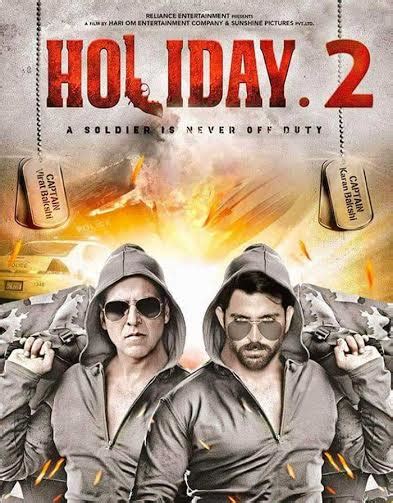 Holiday 2 Poster Akshay Kumar And Hrithik Roshan Make For A Killer Duo