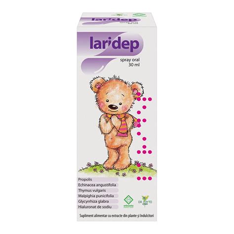 Laridep spray oral, 30 ml, Dr. Phyto - Pret Avantajos | Minifarm