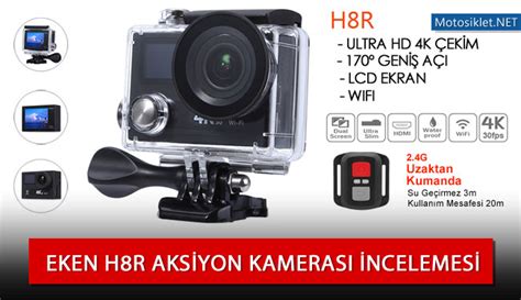 EKEN H8R 4K Aksiyon Kamerası İncelemesi