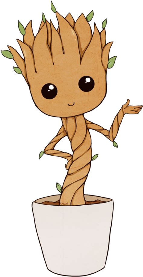 I Am Groot By Katantoon On Deviantart Clipart Download Baby Groot