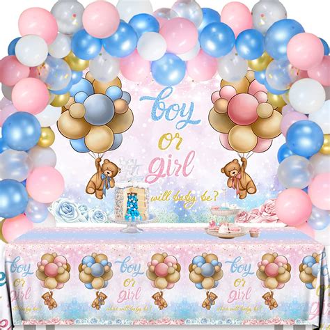 Amazon Bear Gender Reveal Decorations Bear Baby Gender Reveal