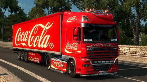 DAF IVECO HIWAY RENAULT PREMIUM COCA COLA COMBO V1 ETS2 Mods Euro