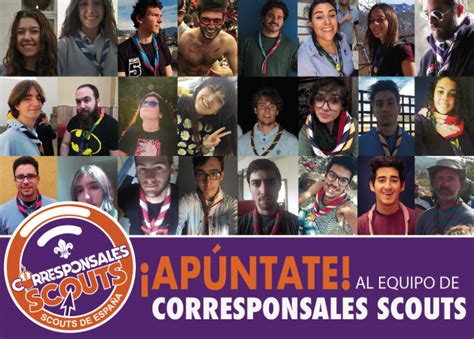 ¿quieres Ser Corresponsal Scout · Scouts De España