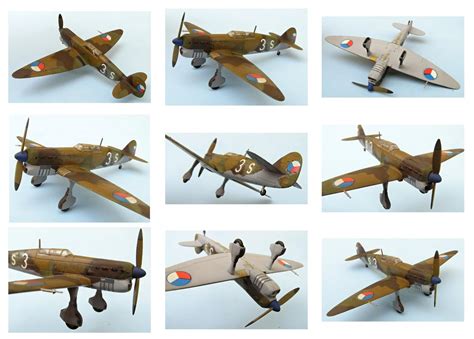 AVIA B.35.01, Československé L,měřítko 1/72,Postavený plastikový model ...