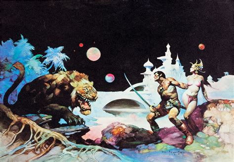 The Geeky Nerfherder Artist Spotlight The Art Of Frank Frazetta