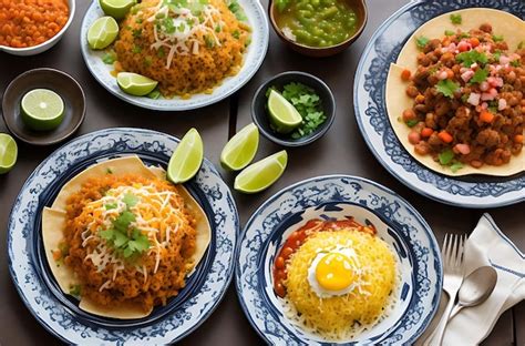 premium ai image recipes  traditional mexican food