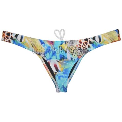 Sexy Bulge Pouch T Back Men Swim Thong Bikini Swimsuit Mini Beachwear Surfing Shorts MU69 2B