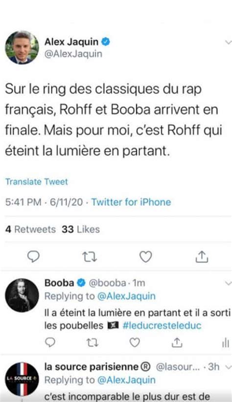 Booba Ridiculise Ses Rivaux La Fouine Et Rohff Sur Instagram MCE TV