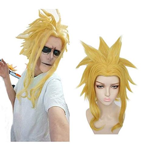 All Might Boku No Hero Academia Hair Anime Cosplay Wig My Hero Academia Academy