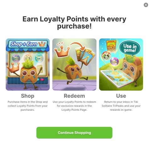 What Are Loyalty Points Tiki Solitaire Tripeaks Help Center