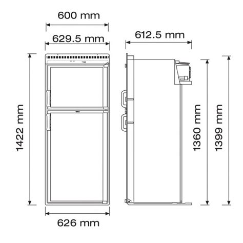 Standard Refrigerator Dimensions 600mm Tall 70 30 Fridge Freezer Housing Low The