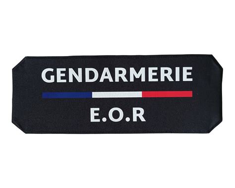 Bandeau Dorsal Gendarmerie E O R Eor Equipment Eor