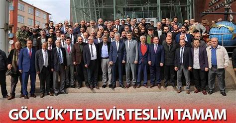 Gölcükte devir teslim tamam Demokrat Kocaeli