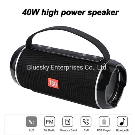 Oem Tg C Portable Bluetooth Speaker Outdoor Subwoofer Bass Wireless