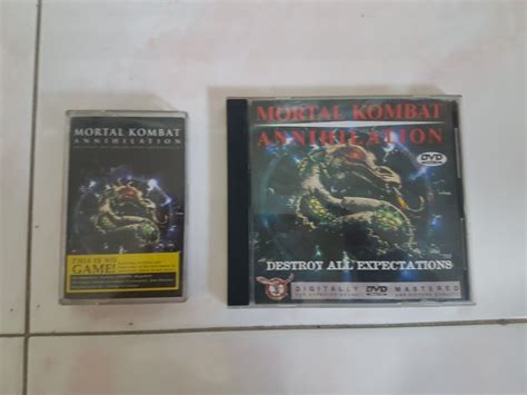 Vintage Mortal Kombat 2 Annihilation OST Original Sound Track Cassettle