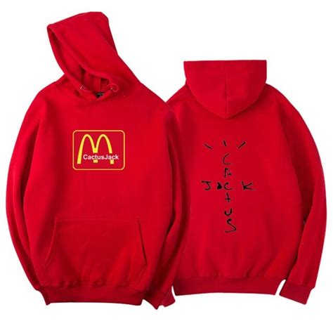 Cactus Jack Mcdonald Hoodie Official Travis Scott Online Store