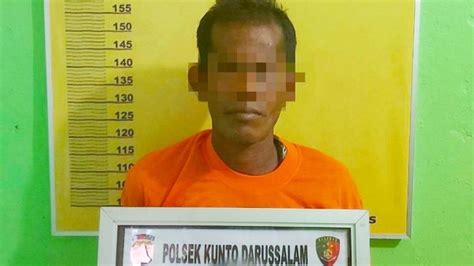 Ulah Bejat Pria Paruh Baya Di Rokan Hulu Cabuli Anak Kandung Hingga