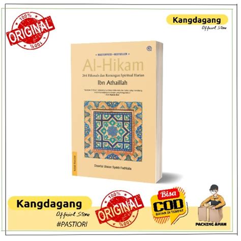 Jual Al Hikam Ibn Athaillah 264 Hikmah Dan Renungan Spiritual Harian