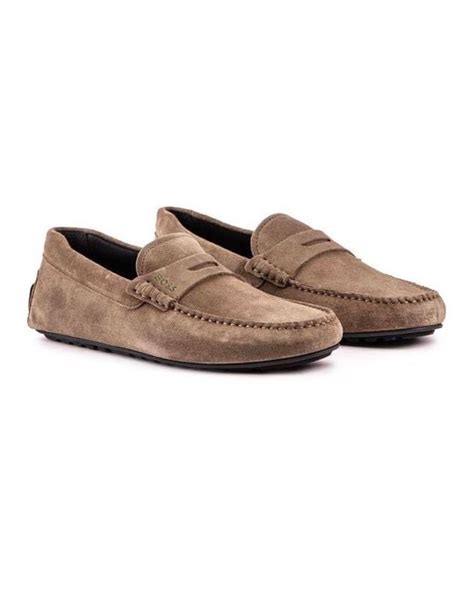 Boss Noel Shoes In Brown For Men Lyst Uk