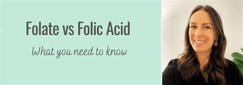 Folate Vs Folic Acid Folic Acid Pregnancy Qi Medicine