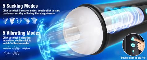 Amazon Male Masturbators Sex Toys For Men Zemalia Male Adult Toys With Vibration