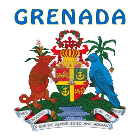 Grenada Coat of arms Mousepad by ROYALTEEZ - CafePress