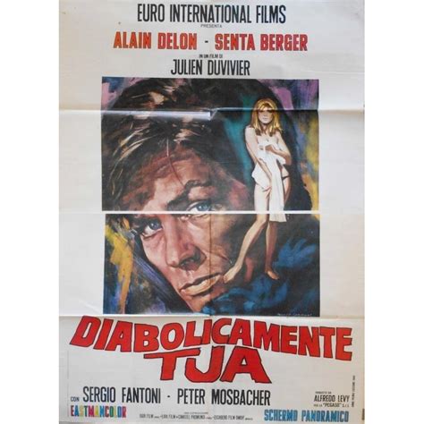 Diaboliquement Votre Diabolically Yours Italian Movie Poster