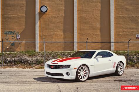 Custom Chevy Camaro SS Features Red Accents Speaking of Race Nature ...