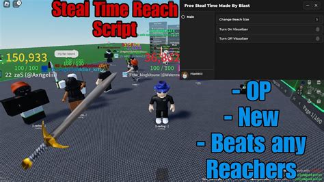 Steal Time Reach Script New And Op Works For Every Executor Mobilepc