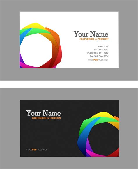 Vistaprint Business Card Template Business Card Printing Design