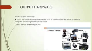 introduction  computer hardware pptx
