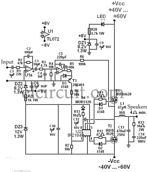 Dc Power Amplifier Circuit