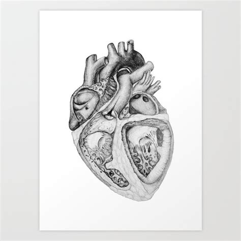 Pencil Drawing Of A Heart