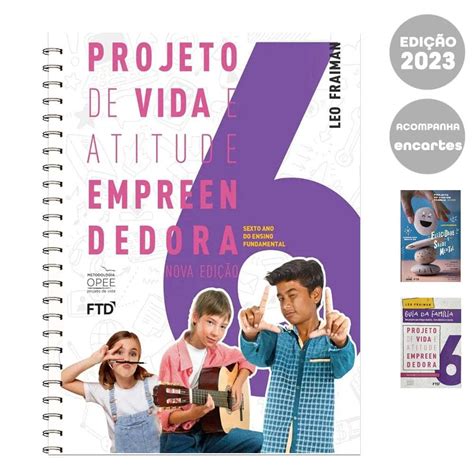 Projeto de Vida e Atitude Empreendedora 6º ano Aluno 2023