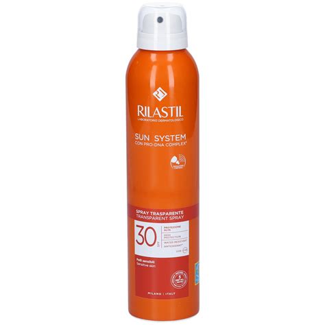 Rilastil Sun System Transparent Spray Spf 30 200 Ml Redcare