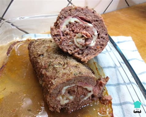 Rocambole de carne moída provolone veja como fazer para seu almoço