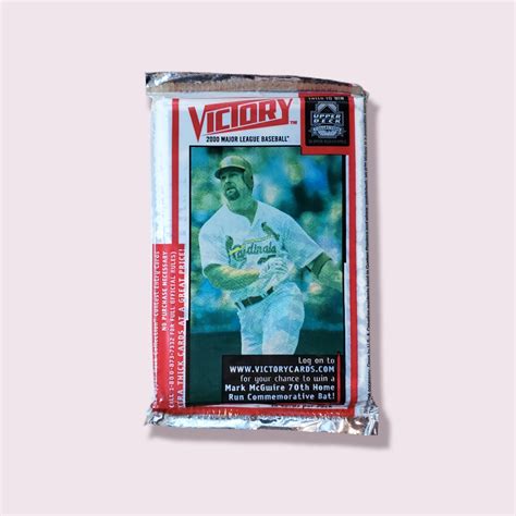 2000 Upper Deck Victory Baseball Pack